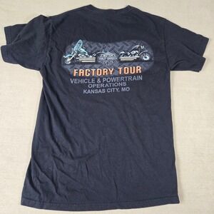 Harley Davidson‎ Factory Tour Kansas City Motorcycle Graphic T Shirt Medium MO